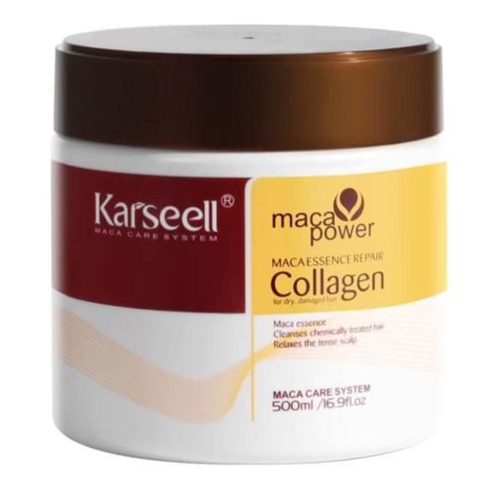 Karseell Maca Power Collagen Hair Mask 500ml Deep Conditioner for Dry Damage
